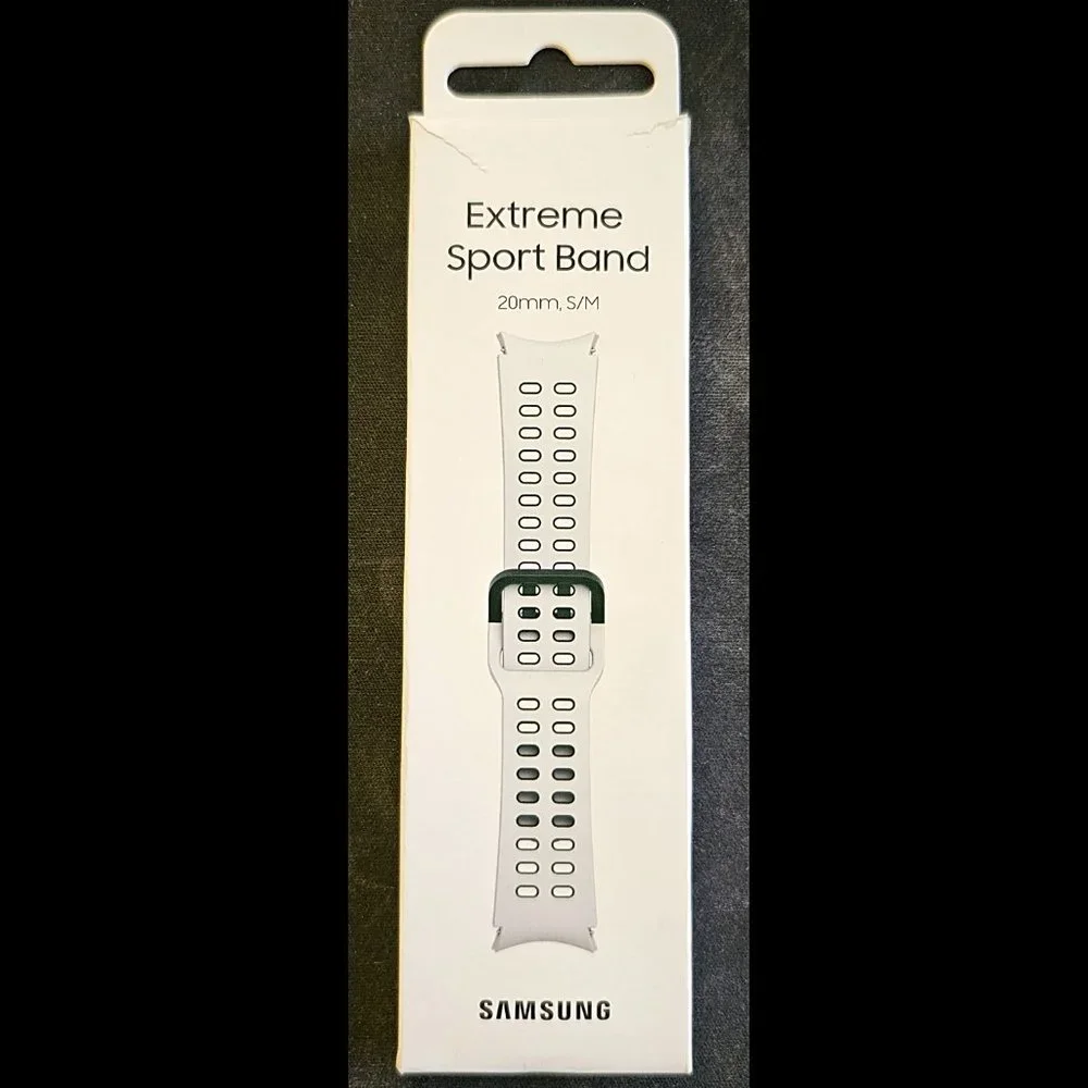Samsung Galaxy Watch 4/5 Extreme Sports watch band, OEM, NIB, size S/M, ET-SXR86